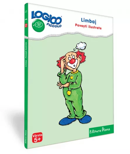 Carti si mape - LOGICO PICCOLO - Limbaj. Povești ilustrate (5+)