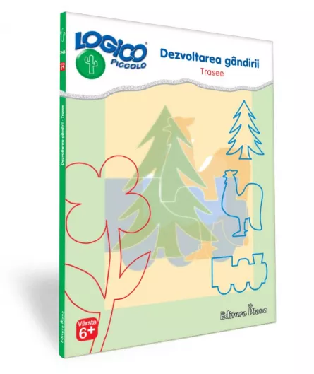 Jocuri si jucarii educative - LOGICO PICCOLO - Trasee - Dezvoltarea gândirii (6+)
