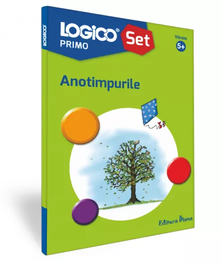 Carti si mape - LOGICO PRIMO - Mapă  Anotimpurile (5+)