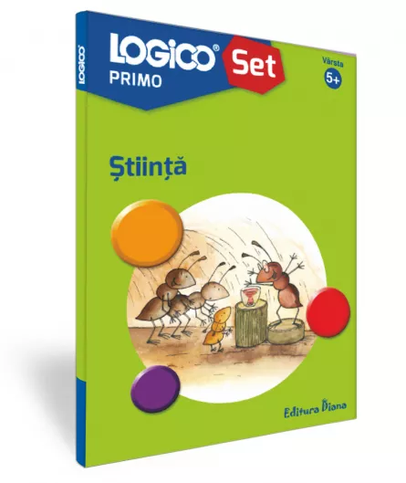 Carti si mape - LOGICO PRIMO - Mapă Știință (5+)