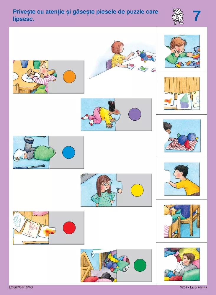 LOGICO PRIMO - SET CU TABLITA - La gradinita [1]