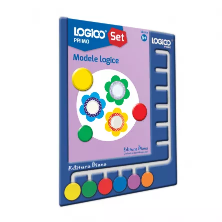 Carti si mape - LOGICO PRIMO - SET CU TABLITA - Modele logice