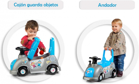 Masinuta tip premergator cu spatiu de depozitare - Albastru [1]