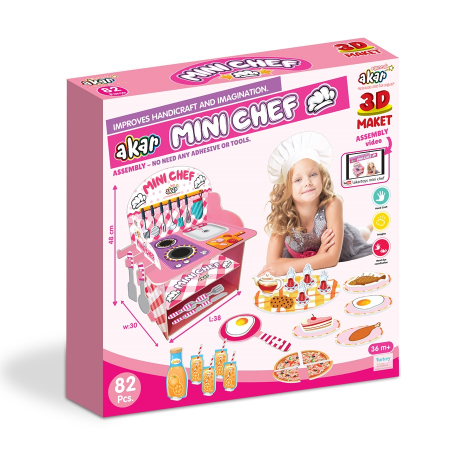 Mega puzzle 3D - Bucătărie [1]