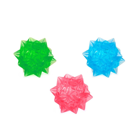 Cutia cu jucarii - Minge săltăreață luminoasă - Cristal