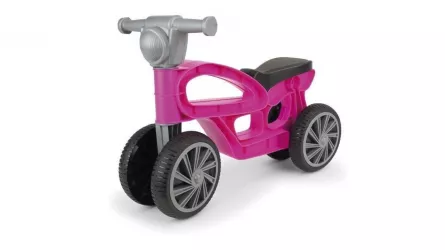 Miscare si coordonare - Mini bicicleta fara pedale, cu 4 roti - Violet