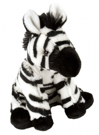 Jucarii de plus - Mini jucarie din plus - Zebra, 19 cm