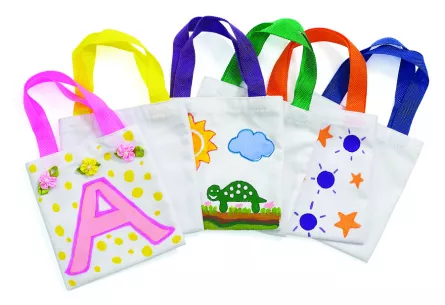 Instrumente si accesorii pentru pictura - Mini sacoșă din material canvas pentru pictură