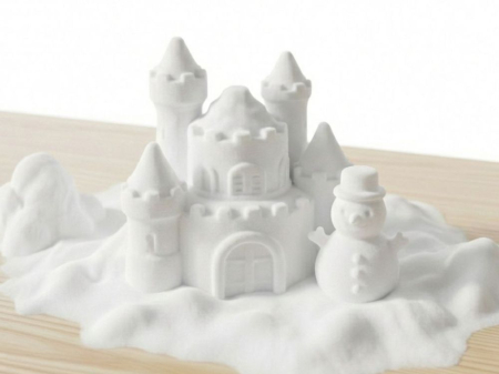 Coltul de joaca - Nisip kinetic alb, 500 g