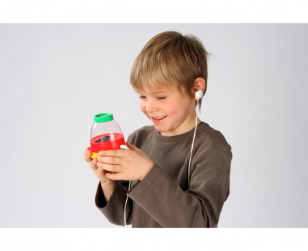 Observator pentru insecte cu lupă și cască audio [3]