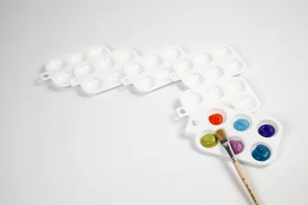 Instrumente si accesorii pentru pictura - Paletă pentru pictură din plastic