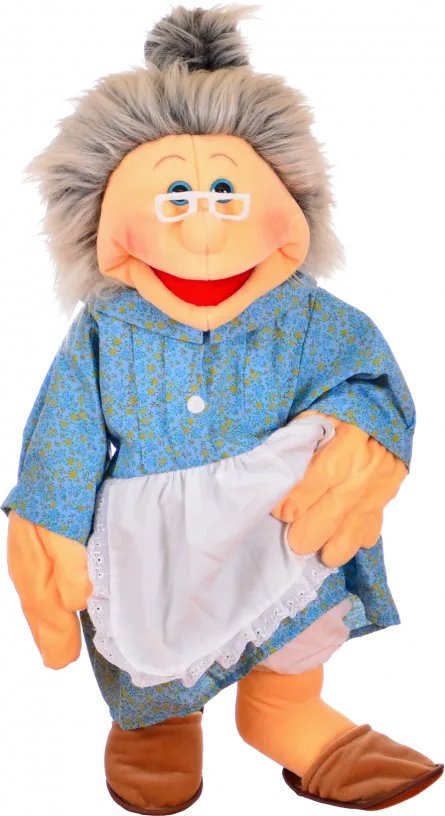 Noutăți - Păpușă de mână - Bunica (65 cm)