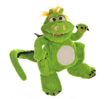 Jocuri de rol - Papusa de mana - Dragonul Filippo (35 cm)