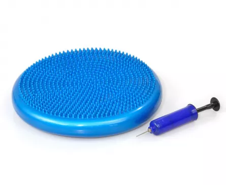 Saltele, perne, așternuturi - Pernă rotundă de echilibru și masaj, 33 cm
