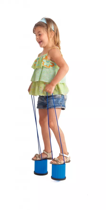 Jucarii de exterior - Picioroange albastre cu sfoara, 10 x 11 cm