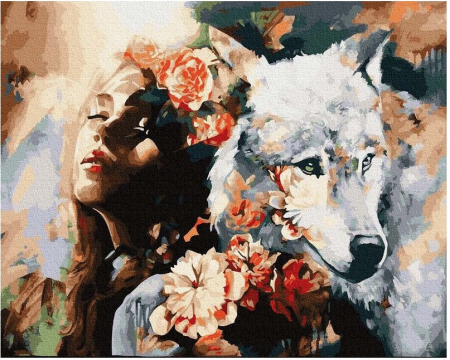 Pictura pe numere - Pictura pe numere - Armonie interioara, 50 x 65 cm