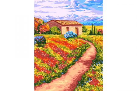 Pictura pe numere - Pictura pe numere - Colt de Rai, 40 x 50 cm