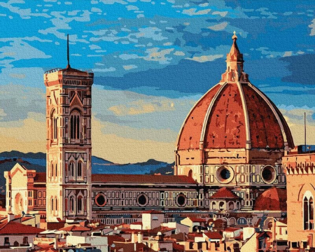 Pictura pe numere - Pictura pe numere - Florenta, 40 x 50 cm