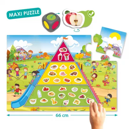 Explorarea mediului inconjurator - Piramida alimentației sănătoase