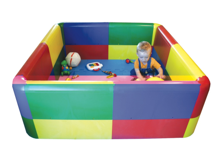 Jucarii de exterior - Piscina patrata pentru bile, 130 x 130 cm