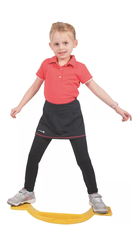Jucarii de exterior - Placă pentru echilibru galbenă, 60 cm