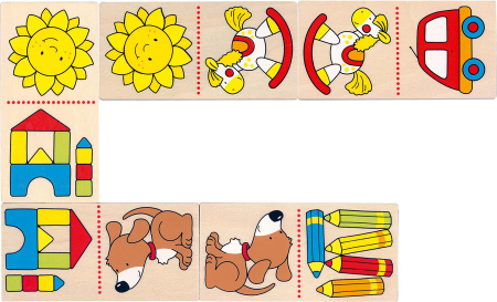 Jocuri si jucarii educative - Primul meu joc de domino