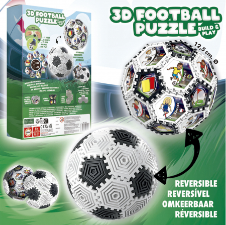 Puzzle 3D cu 32 de piese - Minge de fotbal [1]