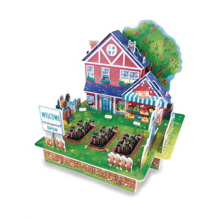 Puzzle-uri 3D - Puzzle 3D - Gradina mea cu kit pentru plantare si seminte