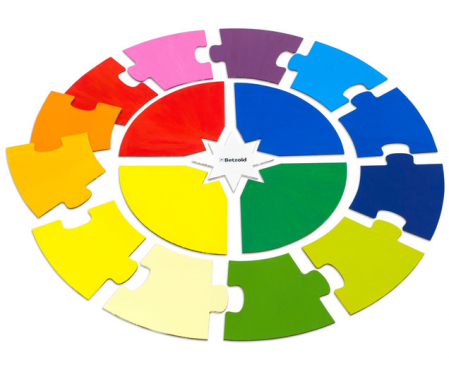 Puzzle circular necompletat cu 17 piese din lemn - Soarele, anotimpurile și lunile anului [3]