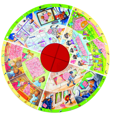 Puzzle-uri de podea - Puzzle circular XXL - Detectiv