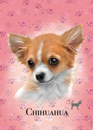 Puzzle cu 100 de piese in mini cutie tip cub - Chihuahua [1]