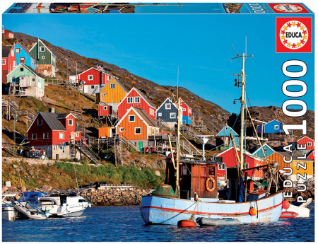 Puzzle-uri cu 500-2000 piese - Puzzle cu 1000 de piese - Case nordice