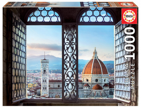 Puzzle-uri cu 500-2000 piese - Puzzle cu 1000 de piese - Vedere din Florenta, Italia