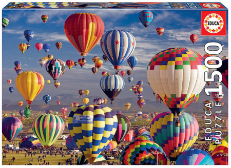 Puzzle-uri - Puzzle cu 1500 de piese - Baloane cu aer cald