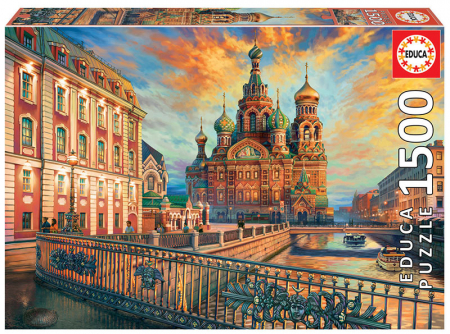 Puzzle-uri cu 500-2000 piese - Puzzle cu 1500 de piese - Sankt Petersburg