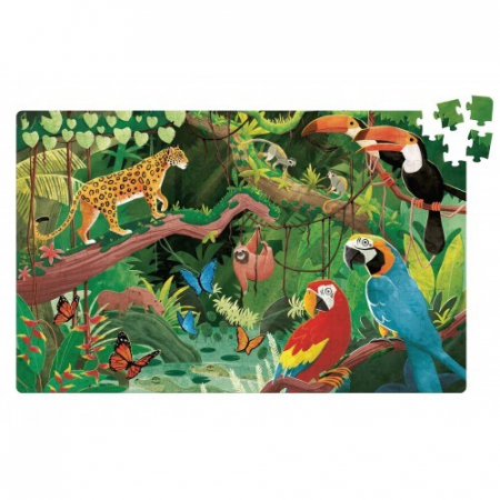 Puzzle cu 220 de piese + carte - Sa salvam planeta. Amazon [1]
