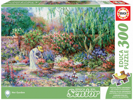 Puzzle-uri - Puzzle cu 300 de piese - Grădina ei