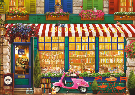 Puzzle cu 4000 de piese - Librărie de epocă [1]
