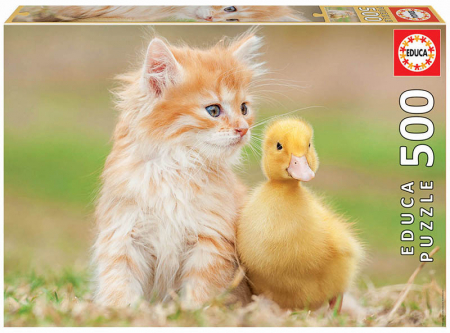 Puzzle-uri cu 500-2000 piese - Puzzle cu 500 de piese - Prieteni adorabili