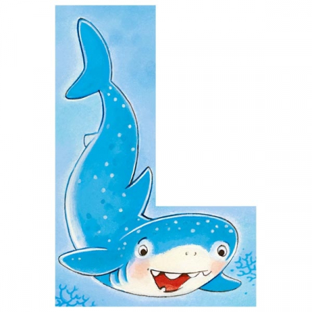 Puzzle din 4 cuburi de lemn - Animale salbatice [2]