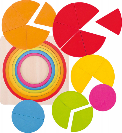 Puzzle în straturi - Cerc [1]