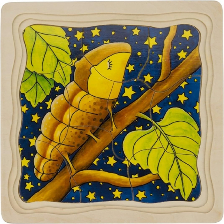 Puzzle-uri - Puzzle în straturi – Omidă
