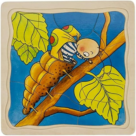 Puzzle în straturi – Omidă [2]