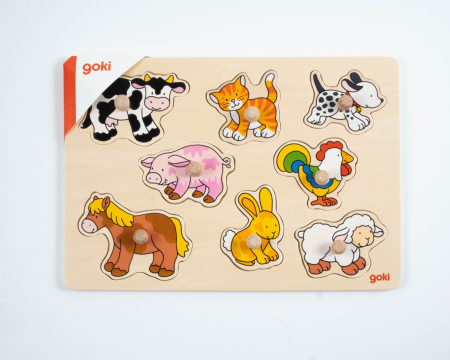 Puzzle-uri incastrate - Puzzle incastrat - Animale domestice