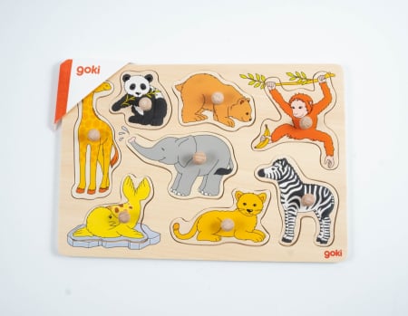 Puzzle-uri incastrate - Puzzle incastrat - Animale salbatice