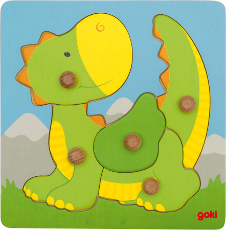 Puzzle-uri incastrate - Puzzle încastrat – Dragon