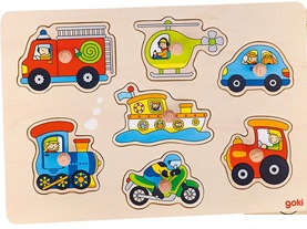 Puzzle încastrat - Mijloace de transport [0]