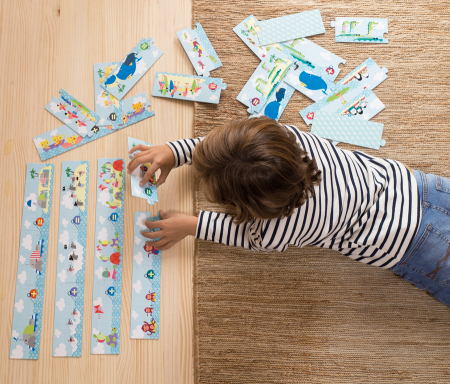Puzzle-uri cu cifre si alfabet - Puzzle - Numărăm și adunăm naufragiații