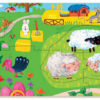 Puzzle panoramic cu 26 piese - Poveste de la ferma [1]