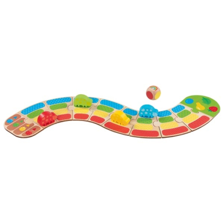 Jocuri de societate pentru copii - Puzzle și joc de societate - Cursa buburuzelor